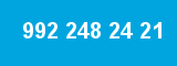 992 248 24 21 992 248 24 21